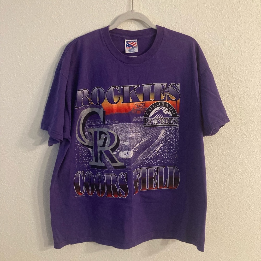 Vintage 1995 Colorado Rockies shirt